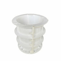 Pedestal Mold Easy Demolding Construction Supply Flanged Rim