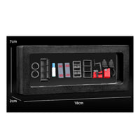 Colored Finish 1/64 Scale Garage Set Molded Definition Garage Accessory Set Realistic Tool Rack Highly Detailed