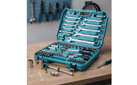 82-Piece Automotive Repair Tool Kit Custom-Molded Car Tool Set with Case Allall-Inclusive Socket Set with Ratchet Portable for Diyers, Garage, Roadside Emergency