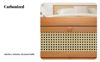 Bedside Cabinet with Drawer Light Luxury Design Bedroom Furniture Space-Saving