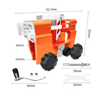 Manual Chain Grinder Clamp Design Chain Sharpening Guide for Beginners