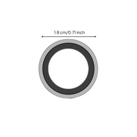 JB982 O-Ring Assortment Kit, Metal Bonded Gasket Washer, Nitrile Rubber, Suitable for Hydraulic Oil tubes, Leak leak-stopping, resilient, Easy to Install