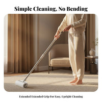 Extendable Floor cylinder Tear-away Sheets Long-handled Sticky Mop for Living Room