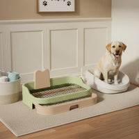 High Wall Dog Toilet Tray Easy Clean Pee Pad Holder Keep Paws Dry