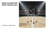 Tennis Return Net Easy to Assemble Portable Tennis Practice Wall Stable Structure for Children, Beginners, Backyard, Outdoor, Driveway
