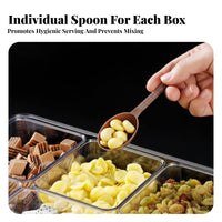 Multicompartment Topping Station Includes Lids Commercial Kitchen Supply for Caterers