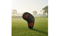 9 Pieces Sporting Iron Headcover Set Scuff Protection Embroidered Sporting Club Protectors Numbered Club Head Protectors Water