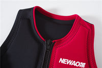 Adult Life Vest for Water Sports with Zipper