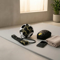 Soccer Waist Belt Versatile-Sport Training Belt with Elastic Cord Compact Ball Return for Beginners