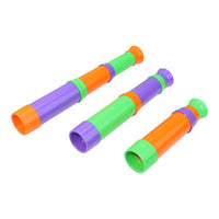 Children's Carrot Telescope, 3-Section Adjustable High-Definition Monocular, Educational Toy