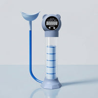 Handheld Breathing Training Device Digital Respiratory Exerciser with Counter Lightweight Respiratory Muscle Exerciser Food Grade for Adults