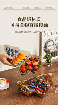 Zhushang PP Plastic Fruit Tray with Compartments