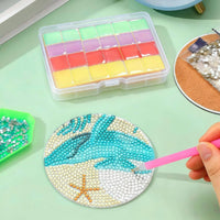 168 Pieces Easy to Carry Crystal Art Adhesive Crystal Painting Adhesive Refills Eco-Friendly for DIY Crafting