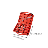 8 Pieces Brake Service Tool Kit with Organizer Brake Caliper Tool Kit Heavy Duty Hand Tools for Home Mechanics