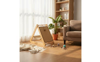 Cat Scratch Lounge with Perch Play and Sleep 2-in-1 Pet Furniture Low-Shedding