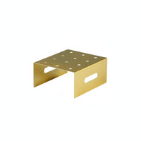 Multi-Tier Gold Dessert Display Rack Creative Shapes Metal Cupcake Stand Sturdy and Stable for Afternoon Tea, Buffet
