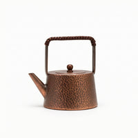 Tea Kettle with Spout Artisanal Cookware Elegant for Tabletop Brewing