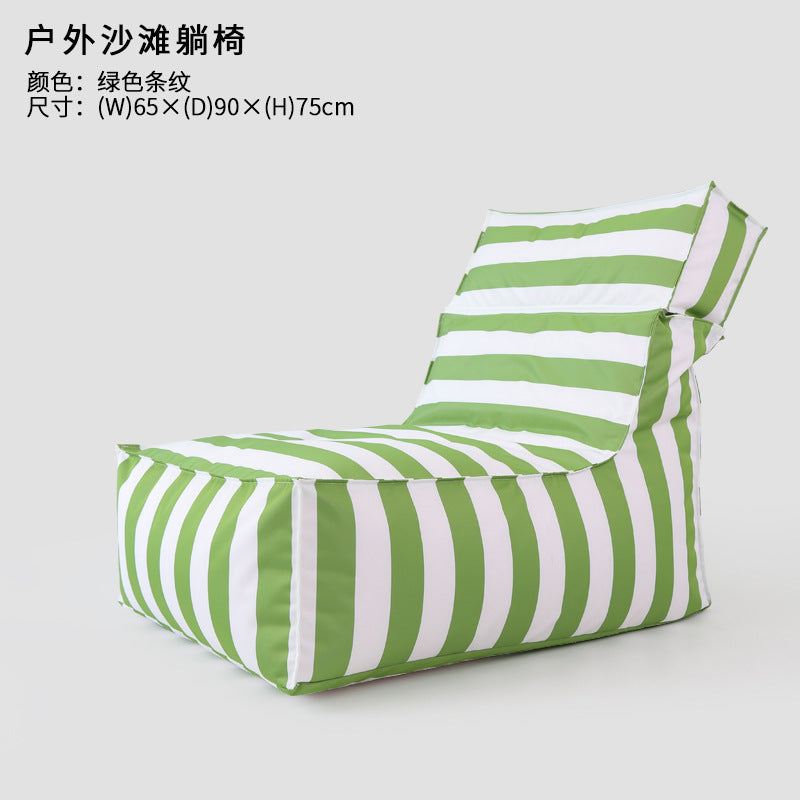Green White Stripe