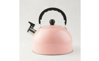 Pink Singing Kettle    Whistle 3L Stovetop Water Kettle Anti-Heat Handle Stainless Steel Whistling Teapot for Coffee Drinkers, Home Bar