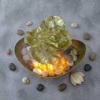 Tiered Leaf Fountain Compact Home Decor Decorative