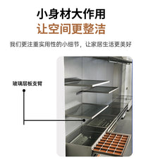 极简轻奢开放式衣柜铝合金壁挂式衣帽架卧室衣物收纳间步入式衣橱