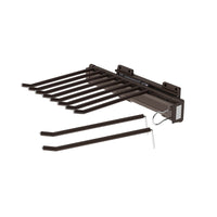 Wardrobe Pull-out Pants Rack Aluminum Alloy Side-mounted Telescopic Multi-function Pants Hanger