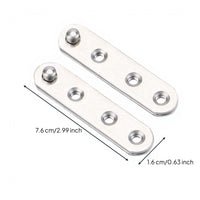 Adjustable stainless steel hinge