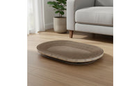 Long-Lasting Corrugated Cardboard Cat Scratcher 2 in 1 Multipurpose Oval Cat Scratching Board for Large Cats