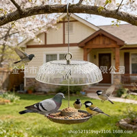 Moisture-Proof Bird Feeder Outdoor Rain Protection Cover Hanging Rain Cover