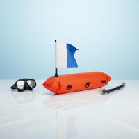 Inflatable Torpedo Buoy PVC Torpedo Dive Buoy Heavy-Duty for Sea
