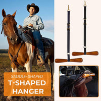 跨境新品Saddle-shaped T-shaped Hanger马鞍形T型衣架木质工艺品