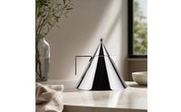 Tea Kettle Ornament Decorative Kettle Ornament Geometric Triangular Sculpture for Interior Designers, Sideboard