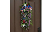 Independence Day Wreath Easy to Hang Independence Day Wreath Long-Lasting