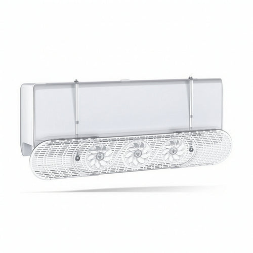 Air Conditioner Deflector with Perforated Panel Universal for Nursery