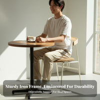 Minimalist Metal Frame Chair Modern Design Seating Furniture Designer Inspired Long-Lasting Construction for Dining Room