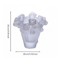 Pink Flower Vase Gift Idea Flower Vase Artisanal for Living Room