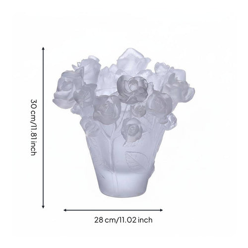 Pink Flower Vase Artisanal Flower Vase Waterproof for Living Room