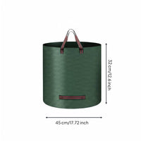 Heavy Duty Leaf Bag Self Standing Reusable Yard Waste Bag Reinforced Handles Heavy Duty Leaf Tote for Gardeners, Landscaping
