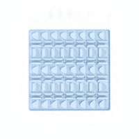 Small Compartments Slow Feeder Mat Intricate Pattern Pet Accessory Sniffing Mat for Dogs
