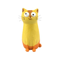 Whimsical Cat Vase Compact Decorative Ornament Playful for Bedside Table