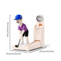 Standing Golfer Bottle Opener Built-in Golf-Themed Bottle Opener Compact Golfer Figurine Sturdy for Golfers, Office Desk