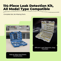 A/C Leak Test Kit, Brass-Steel