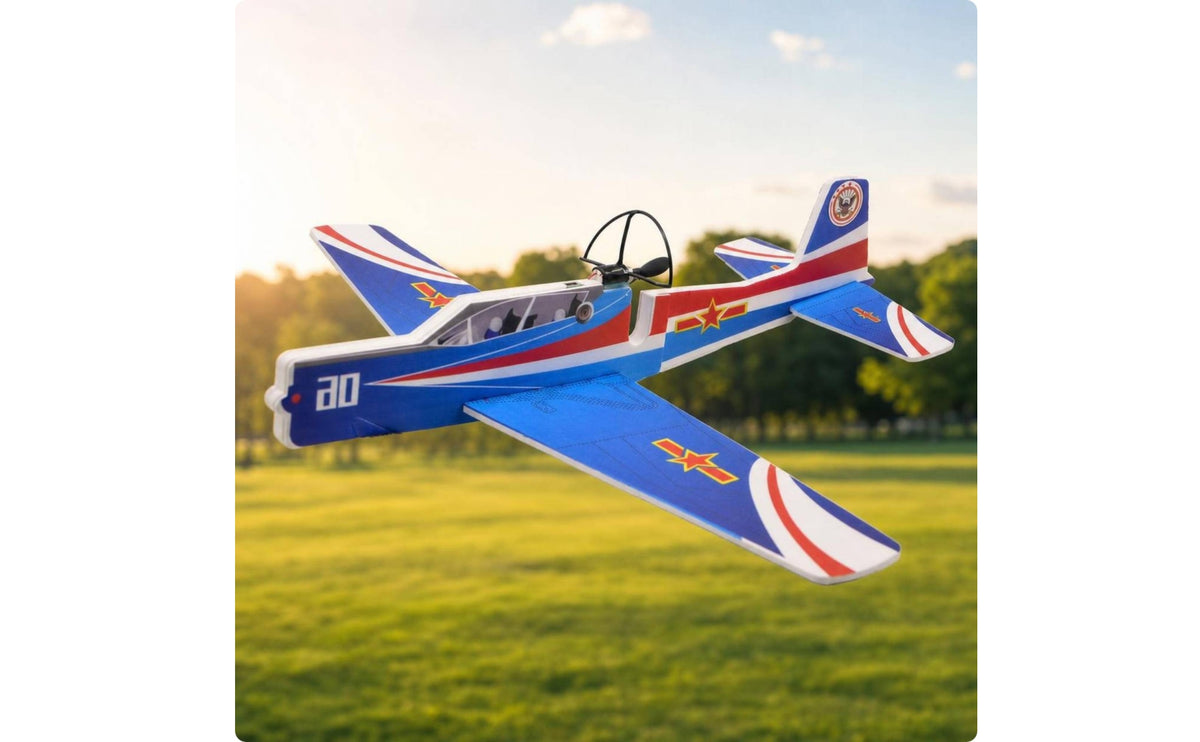 Rechargeable Foam Plane Plane | Drop-Resistant, Hand-Thrown Glider, for Park