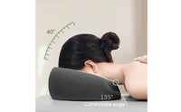 Hollow-Center Beauty Bed Pillow Padded Massage Face Cradle Ergonomic Pillow with Memory Foam Comfortable for Esthetician