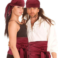 Pirate Headscarf Set Medieval Renaissance Style Pirate Costume Accessory