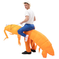 Christmas Mantis Shrimp Inflatable Costume for Adults