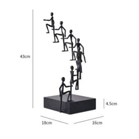 Abstract Sculpture Modern Abstract Figurine Decorative for Office, Study
