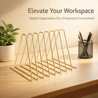 Adjustable Metal Bookends, Black, 11-Grid Elastic Design