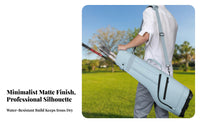 Travel-Friendly Golf Practice Bag | Holds 6 to 8 golf sticks, Convenient Front Zipper Pocket