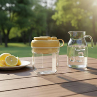 2 in 1 Ice Cube Bottle Squeeze Design Portable Ice Cup Custom Logo for Travel